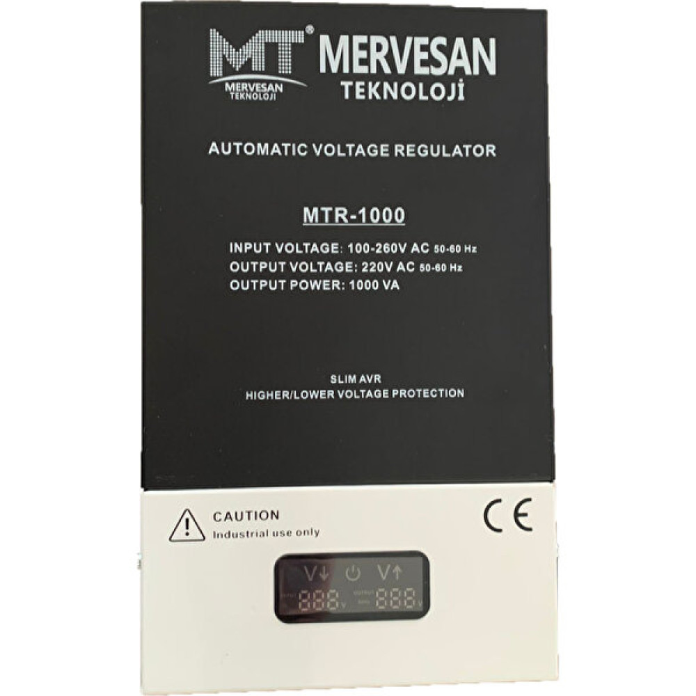 Mervesan MTR-1000 Otomatik Voltaj Regülatörü Power Supply Fiyatı