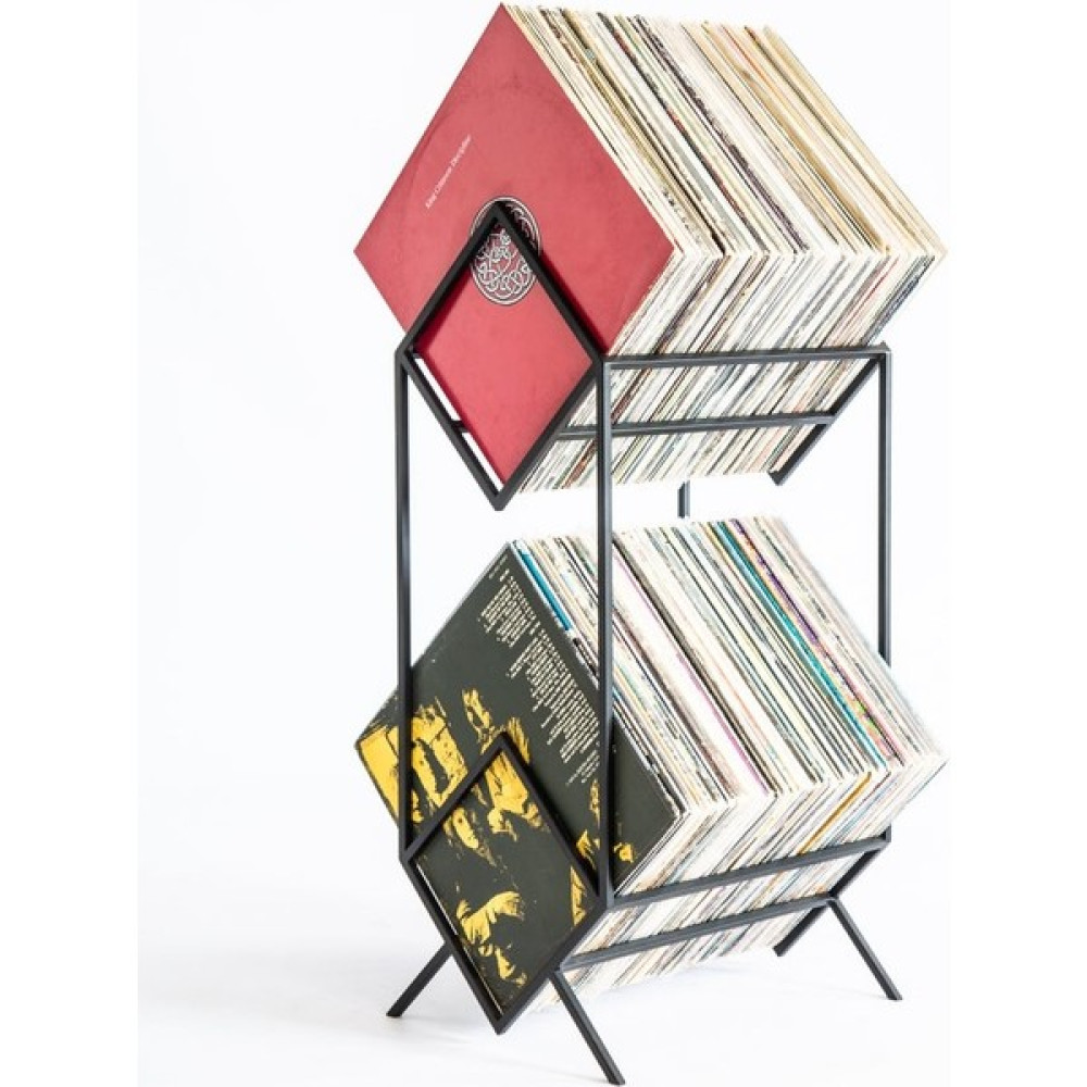 Merzana Metal Plak Organizer, Dergilik, Kitaplık, Plaklık Dergilik / Gazetelik Fiyatı