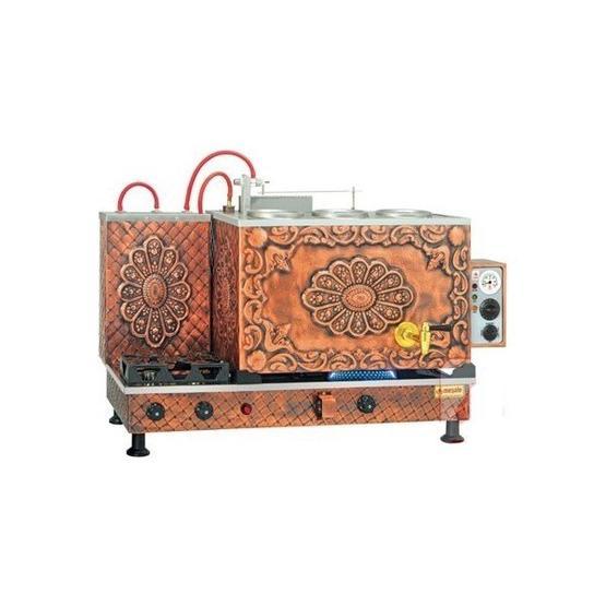 Meşale Antik Turbo 3 Demlikli Kahveci 2000 W 38 lt Su Isıtma Kapasiteli Çay Kazanı