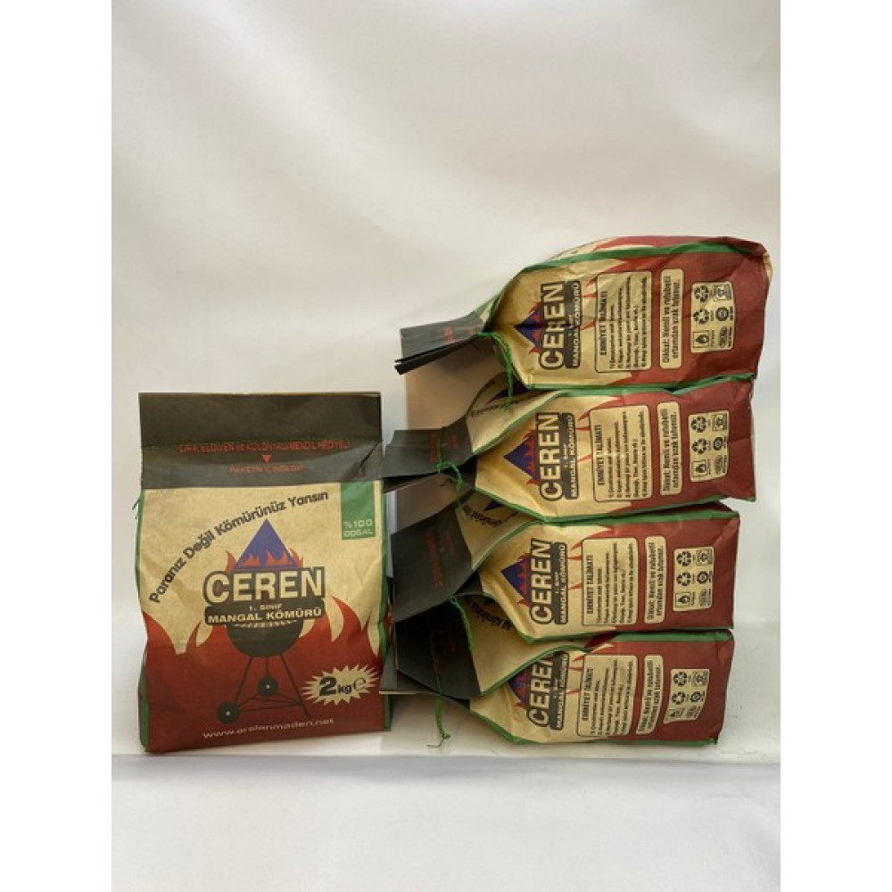 Meşe Mangal Kömürü 2 kg x 5 Adet (Çıra,odun,eldiven ve Islak Mendil) Hediyeli Mangal & Barbekü Malzemeleri Fiyatı