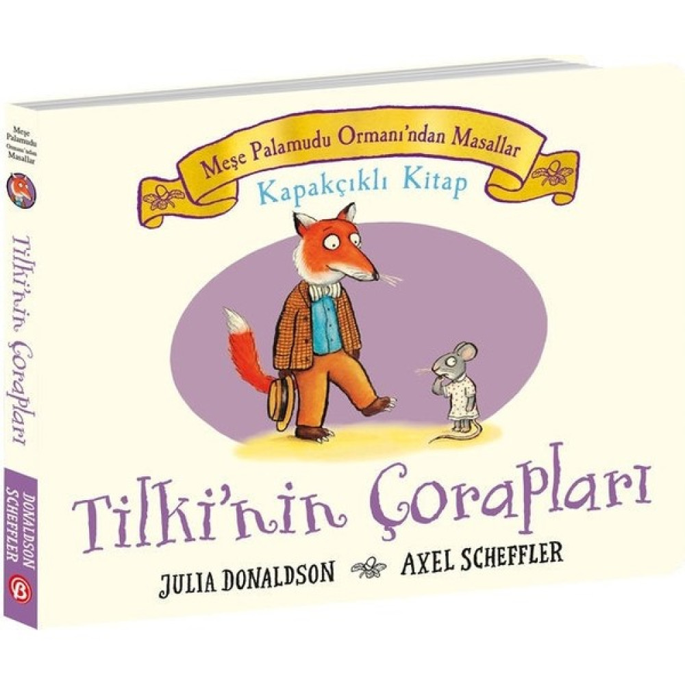 Meşe Palamudu Ormanı’ndan Hikayeler - Tilki’nin Çorapları - Kapakçıklı Kitap (Ciltli) - Julia Donaldson Çocuk Öykü Fiyatı