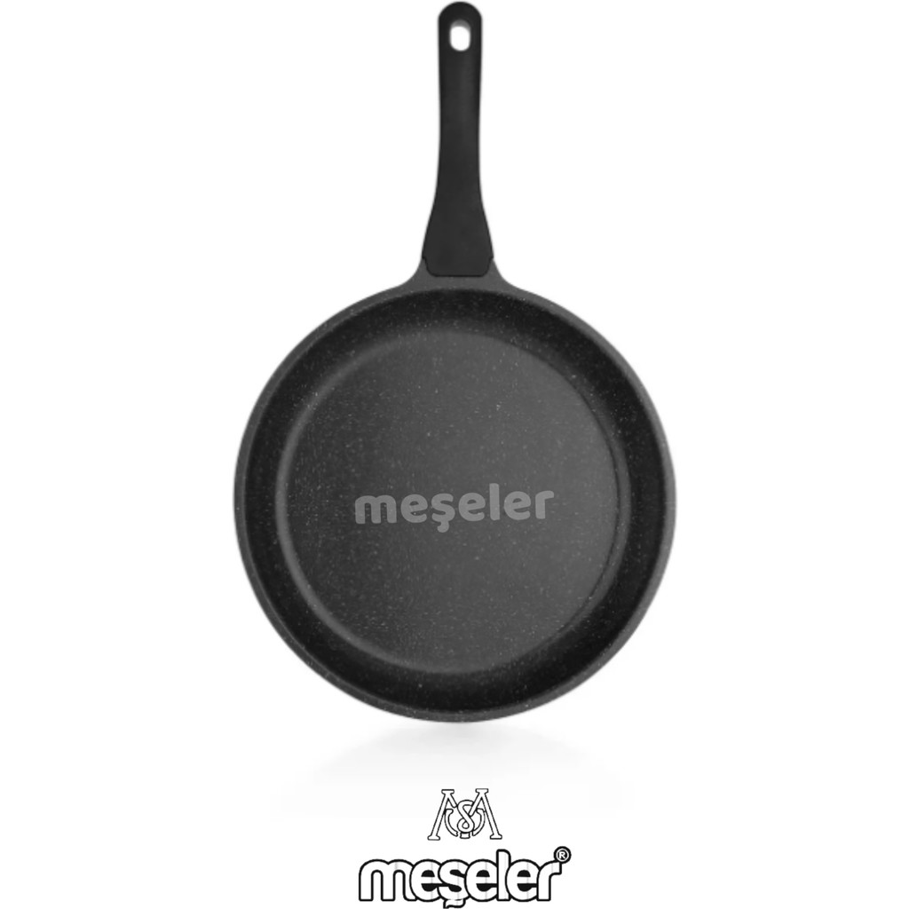 Meşeler Hanımeli Döküm Granit Tava Siyah - 20 CM SİYAH Tencere / Tava Setleri Fiyatı