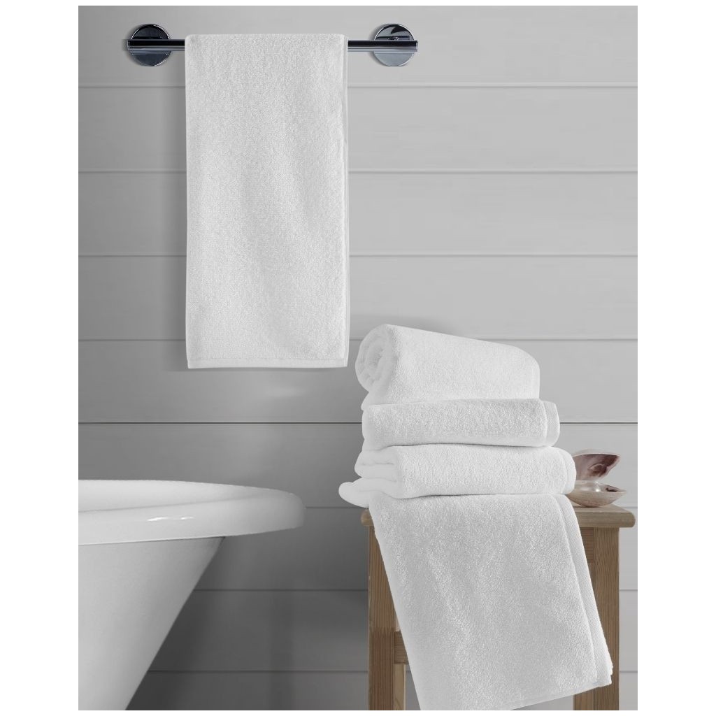 Meşeli Tekstil Otel El Yüz Havlusu 6 Lı 50X90 - Beyaz - 50 x 90 cm El / Yüz Havlusu Fiyatı