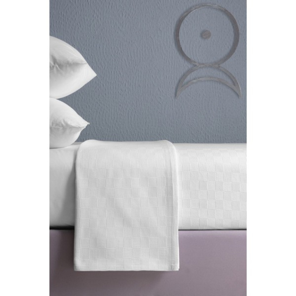 Meşeli Tekstil Otel Pike Yatak Örtüsü 200X230 Çift Kişilik - 200 X 230 - Beyaz Pike & Pike Takımı Fiyatı