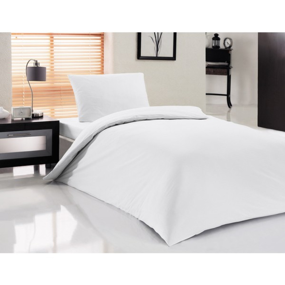Meşeli Tekstil Tek Kişilik Otel Nevresimi (Yorgan Kılıfı) 160X220 - 160 x 220 cm - Beyaz Nevresim Takımı Fiyatı