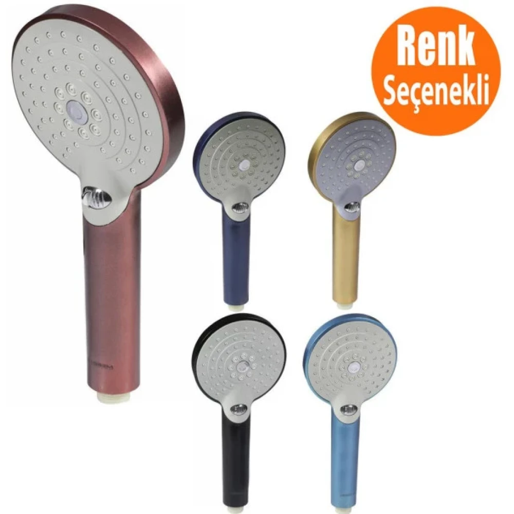 Mesem 4226 3 Fonksiyonlu Yuvarlak Dus Basligi Renk Secenekli Duş Başlığı Fiyatı