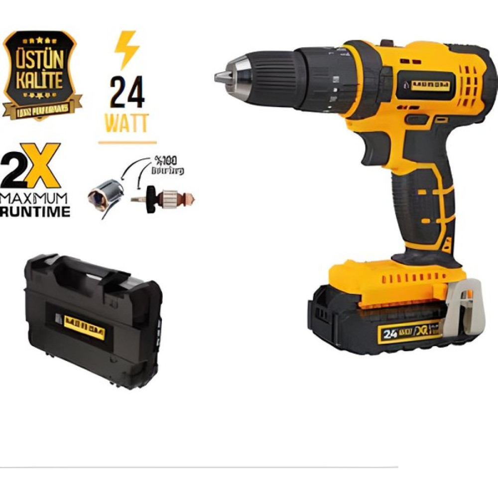 Meşem Darbeli Akülü Vidalama 10MM Matkap Seti - sarı Oto Boyaları Fiyatı