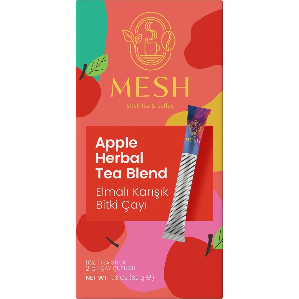 Mesh Stick Elma Çayı Karışık Meyve Çayı 16'lı Diğer Fiyatı