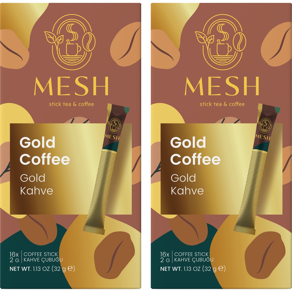 Mesh Stick Granül Kahve Gold Kahve 2 Paket Bir Arada Diğer Fiyatı