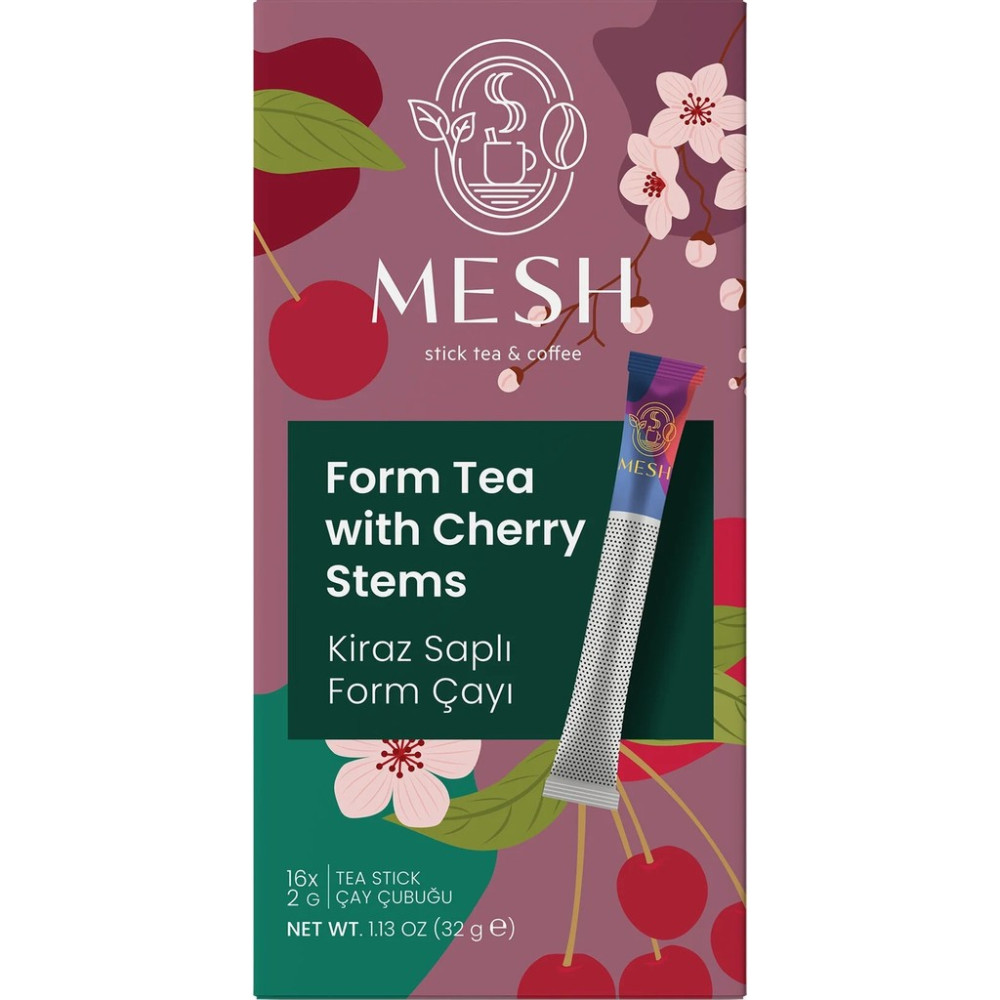Mesh Stick Kiraz Saplı Form Çayı 16'lı - Bitki Çayı Diğer Fiyatı