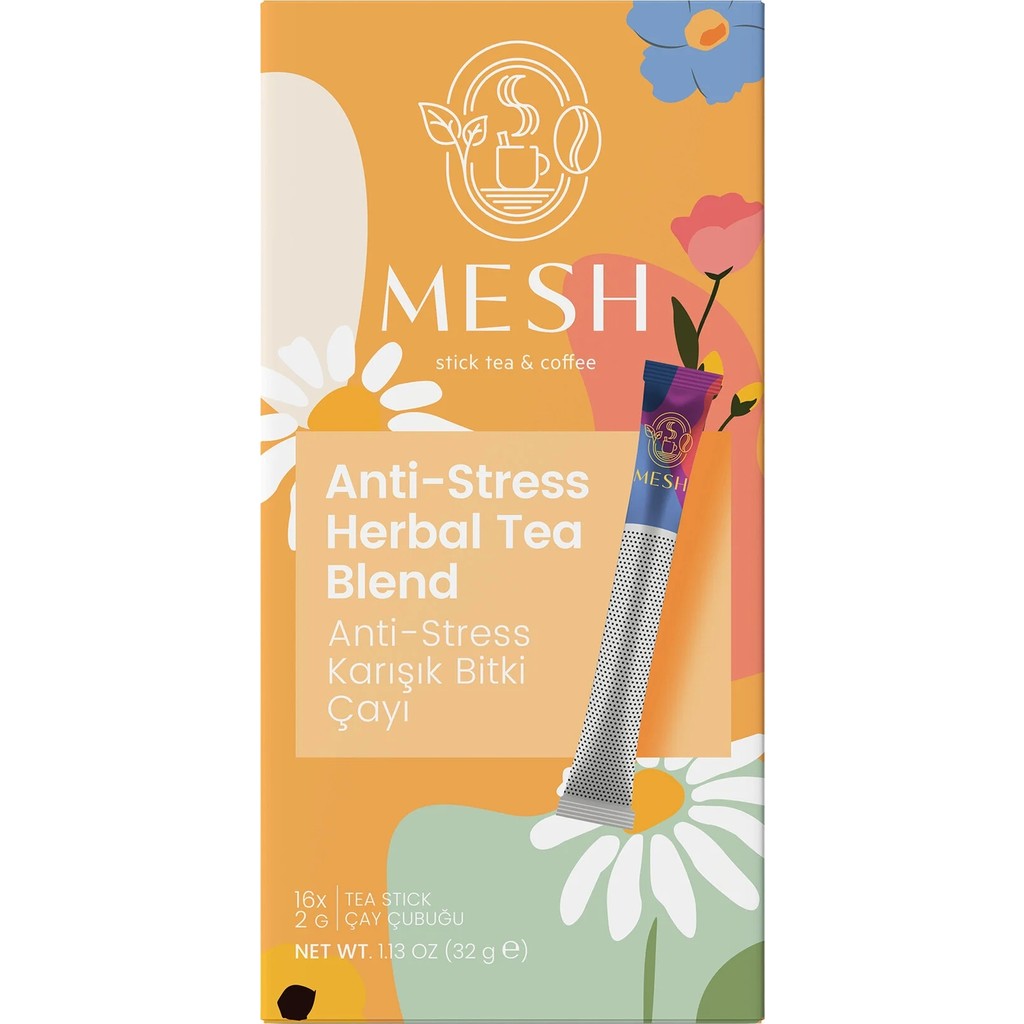 Mesh Stick Mesh Passifloralı Rahatlatıcı Papatya Çayı 16'lı Bitki Çayı Anti-Stress Özelliği ile Diğer Fiyatı