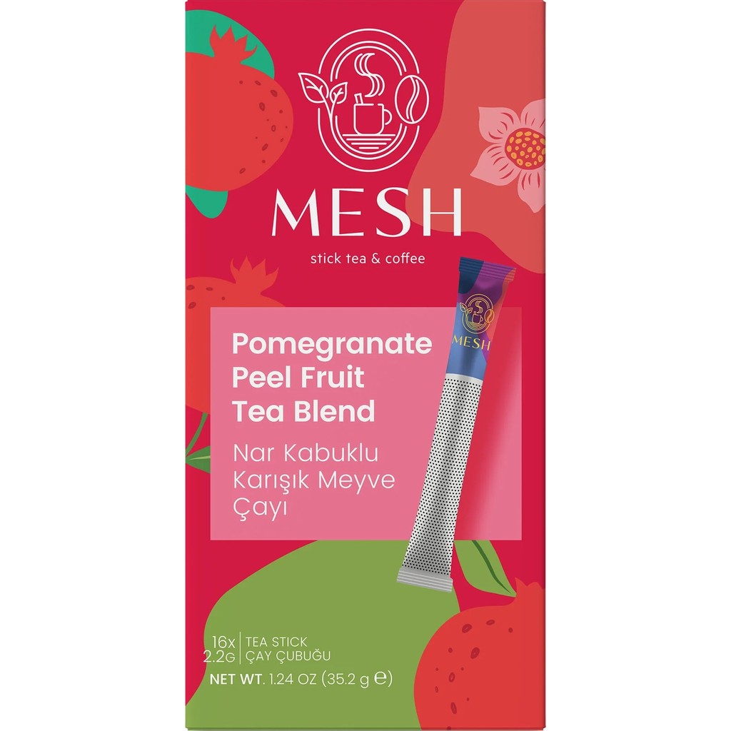 Mesh Stick Nar Çayı Karışık Meyve Çayı 16'lı Diğer Fiyatı