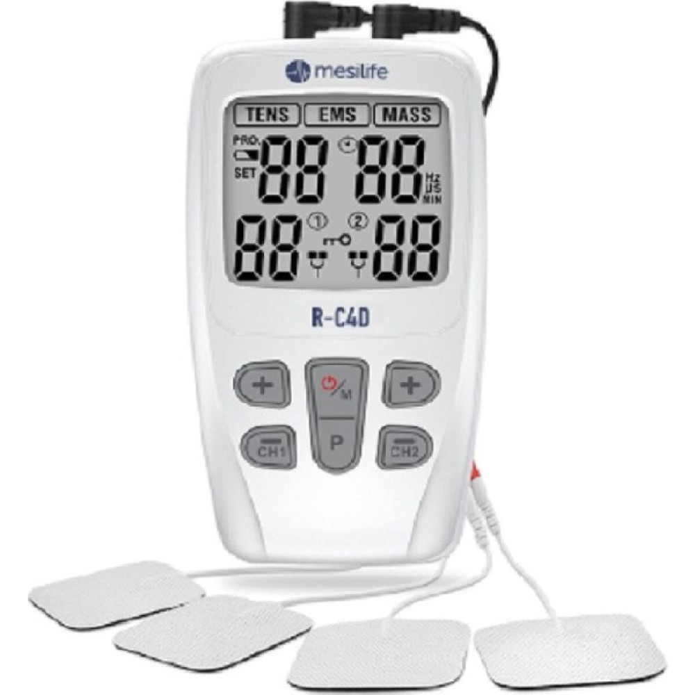 Mesilife Birleşik Elektro Terapi Cihazı Tens+Ems+Masaj Aleti R-C4D Masaj Cihazları Fiyatı