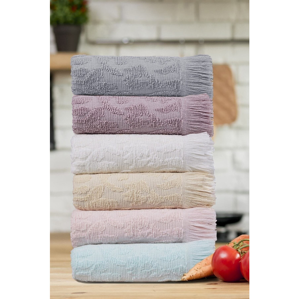 Meslina Home 30x50cm 6 Parça Mutfak Havlusu | Kurulama Bezi | El Havlusu Banyo Havlusu Fiyatı