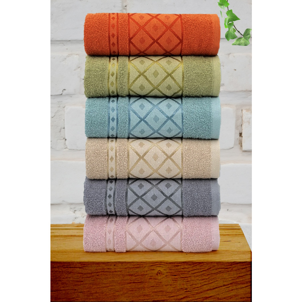 Meslina Home 30x50cm 6lı Mutfak Havlusu | El Havlusu | Yüz Havlusu Seti Banyo Havlusu Fiyatı