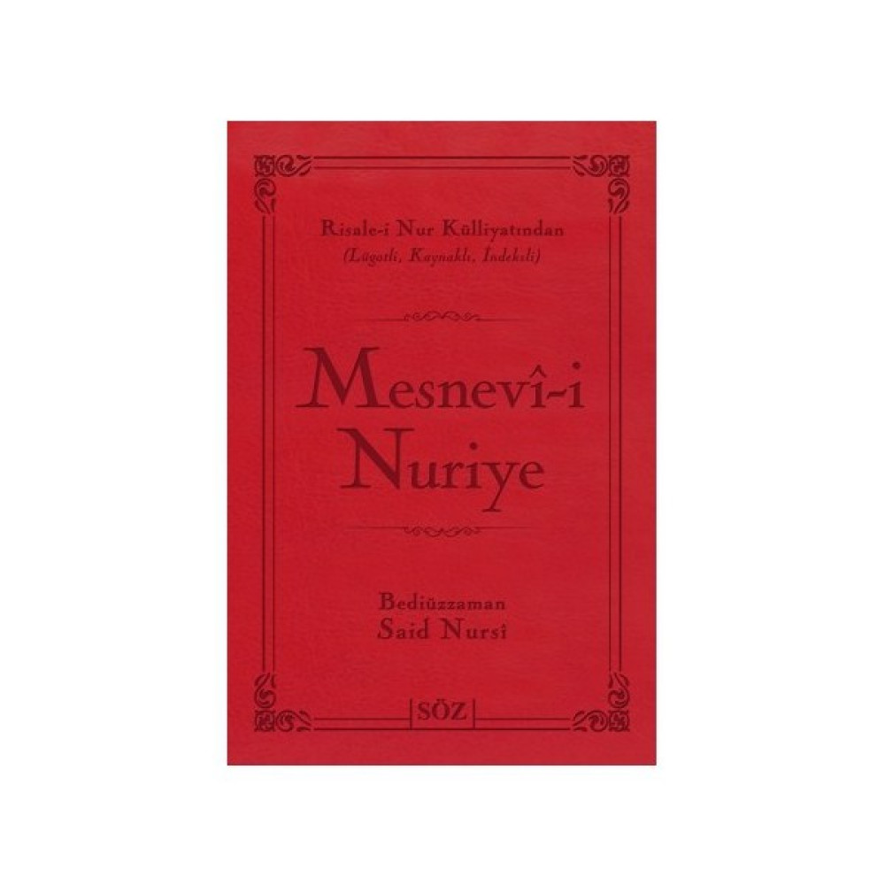 Mesnevi-İ Nuriye (Büyük Boy 2 Renk) Din Kitapları Fiyatı