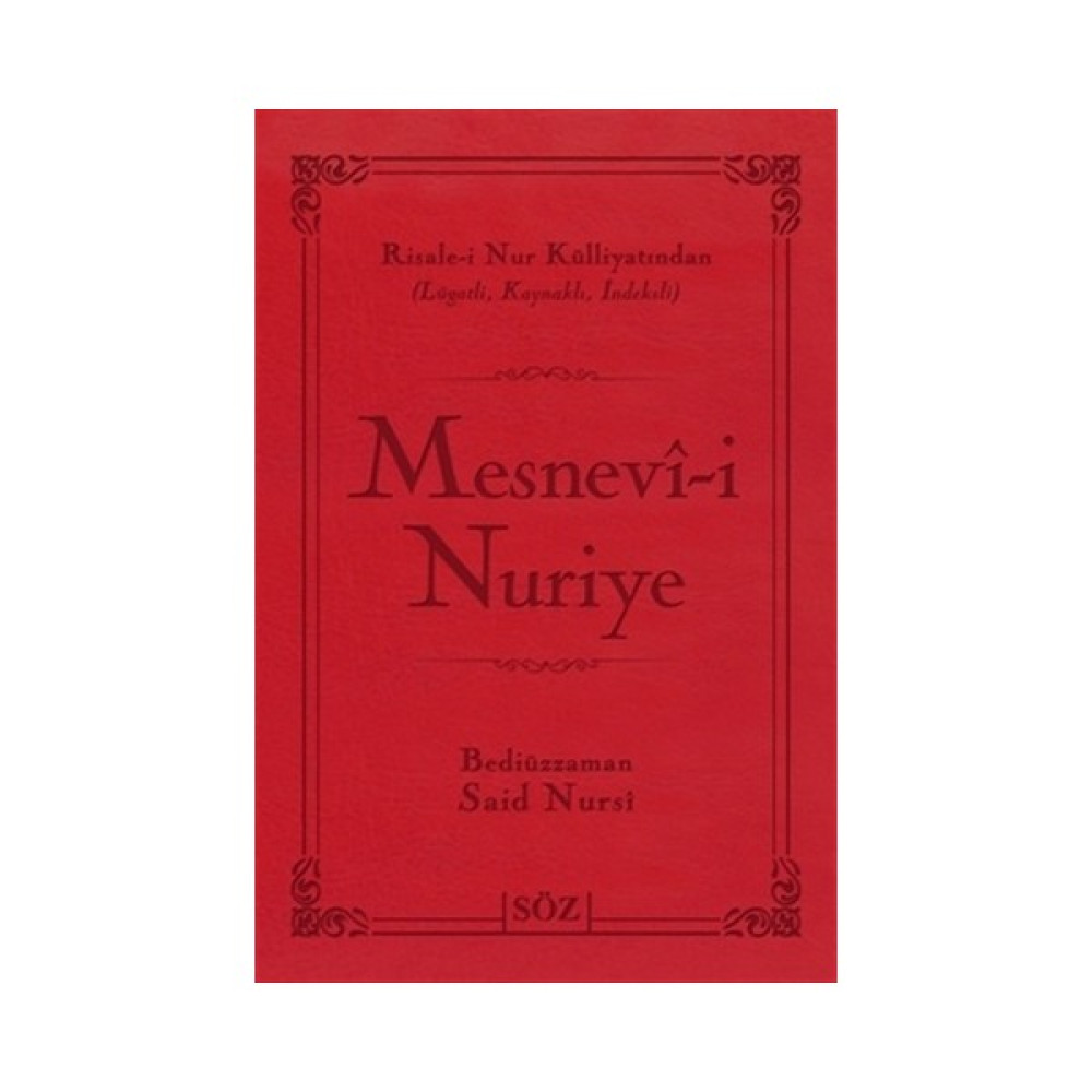 Mesnevi-İ Nuriye (Çanta Boy 2 Renk) İnceleme Kitapları Fiyatı