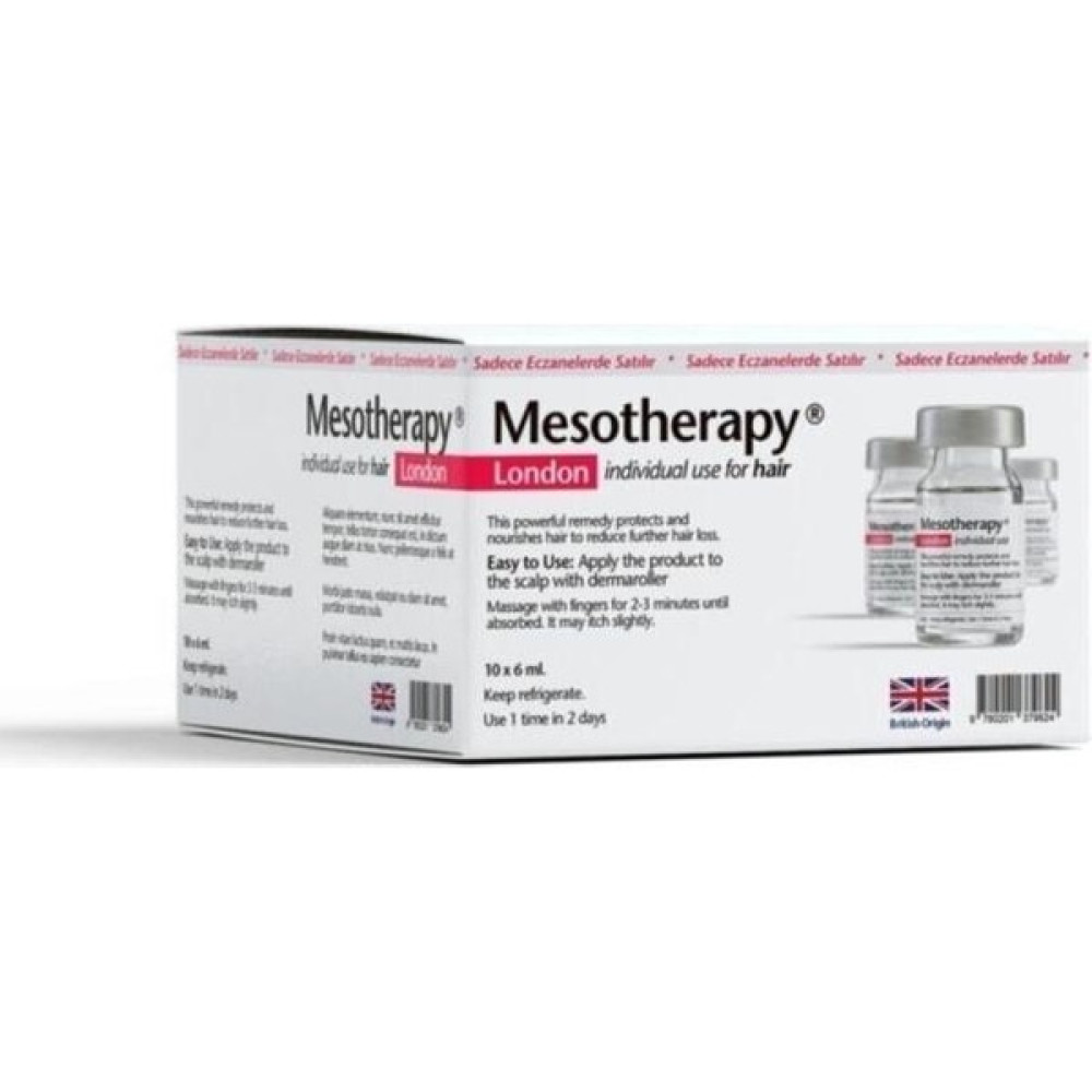 Mesotherapy London Saç Aşısı 6ml x 10 Adet Oto Boyaları Fiyatı