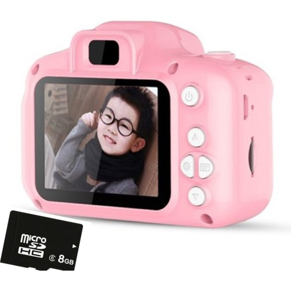 Mesro Store Mini Eğitici Çocuk Dijital Fotoğraf Makinesi Oyun+Video+Fotoğraf Çekimi 8GB SD KART HEDYELİ - Pembe Oto Boyaları Fiyatı