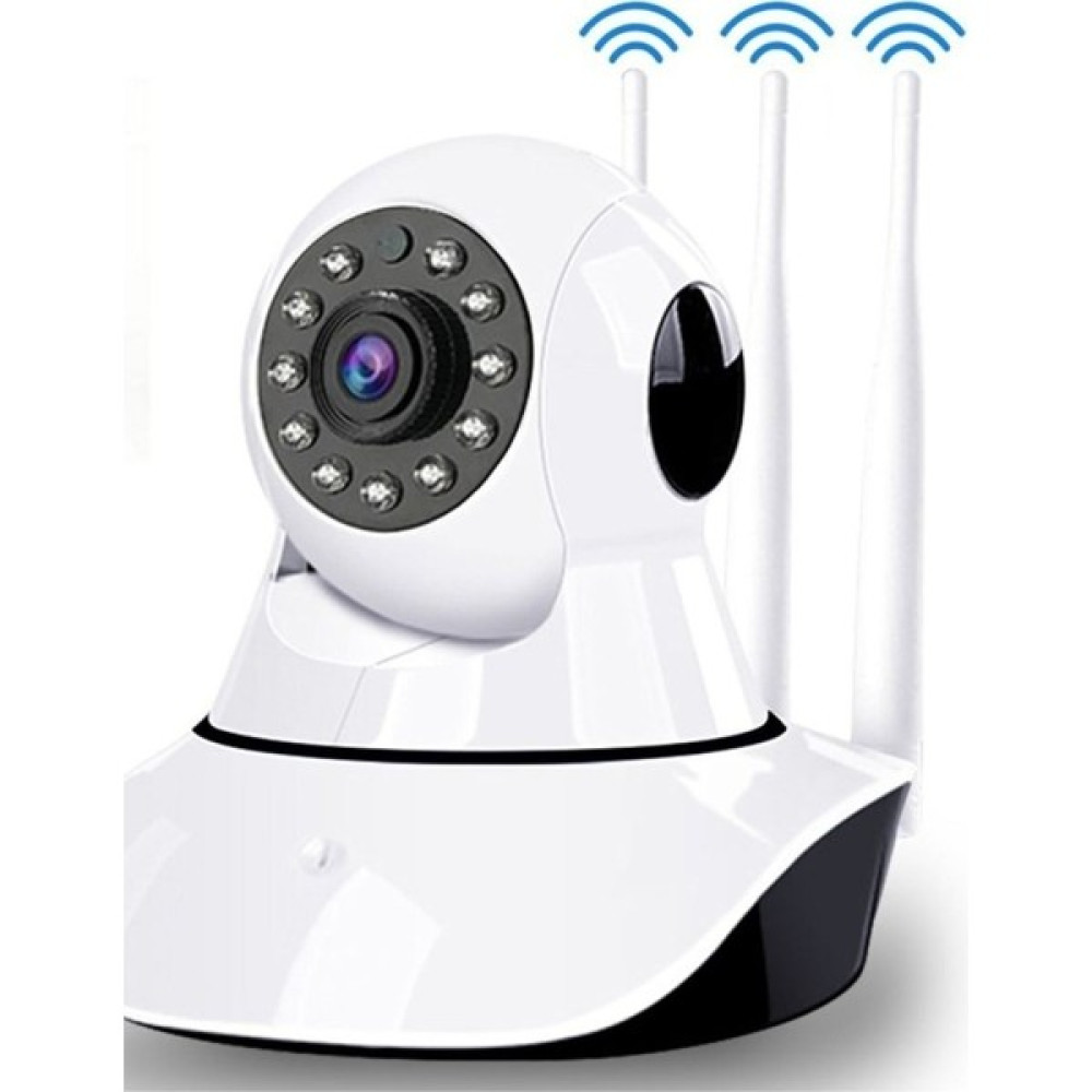 Mesro Wi-Fi Kablosuz Cmr5 Ip Güvenlik ve Bebek Kamerası 360 Derece 3 Anten Web Kameraları Fiyatı