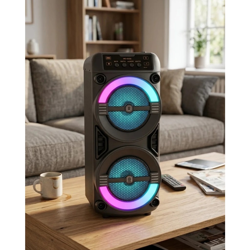 Mestore Taşınabilir Bluetooth Hoparlör Rgb Işık Efektli Stereo Ses Diğer Fiyatı