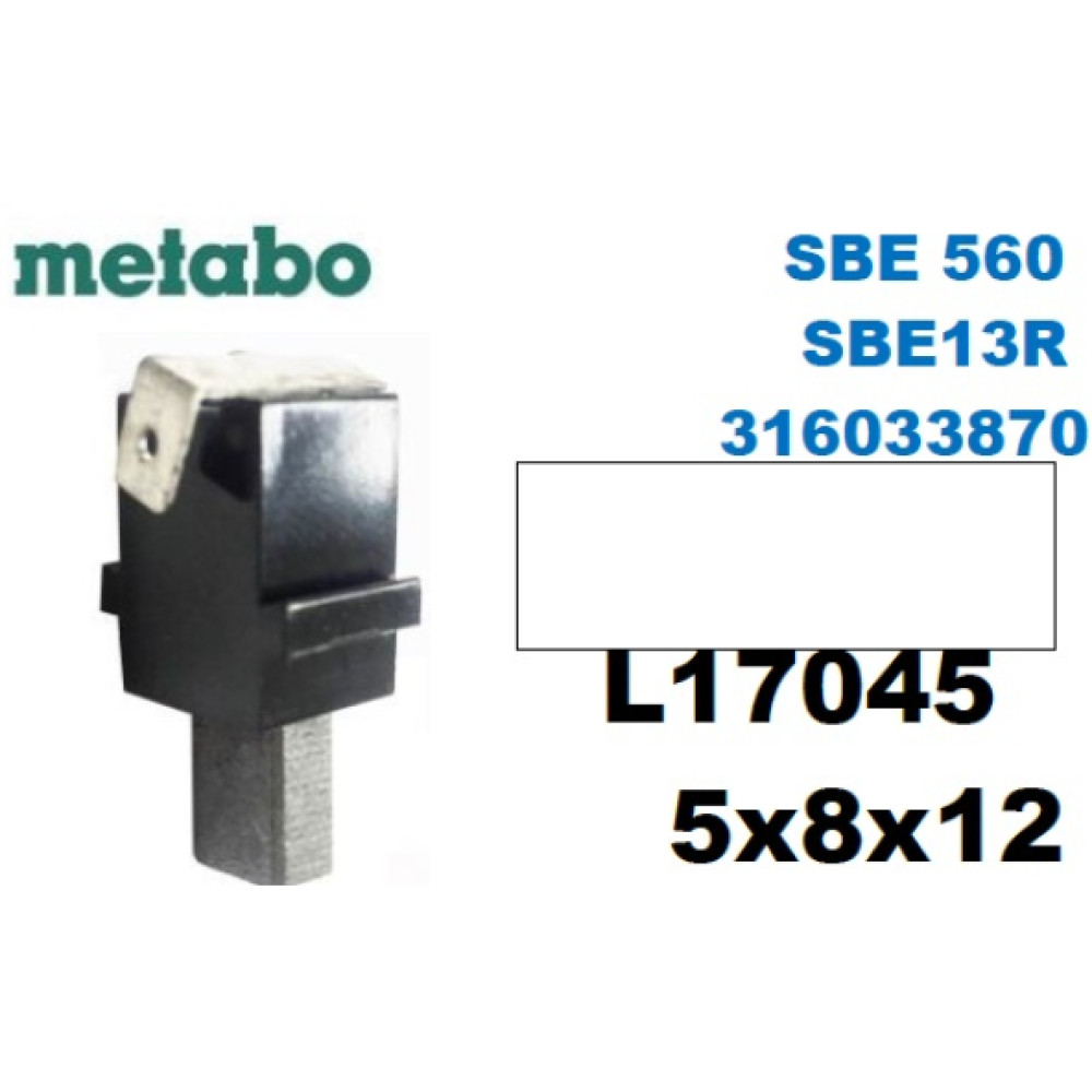 Metabo Sbe 560 Sbe13r 316033870 Komur Firca Seti 5X8x12 Kırıcı Deliciler & Kırıcılar Fiyatı