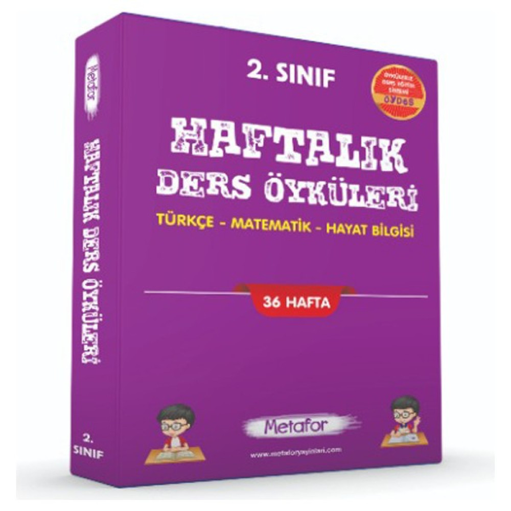 Metafor Yayıncılık Metafor 2. Sınıf Haftalık Ders Öyküleri 36 Föy Kaynak Kitapları Fiyatı
