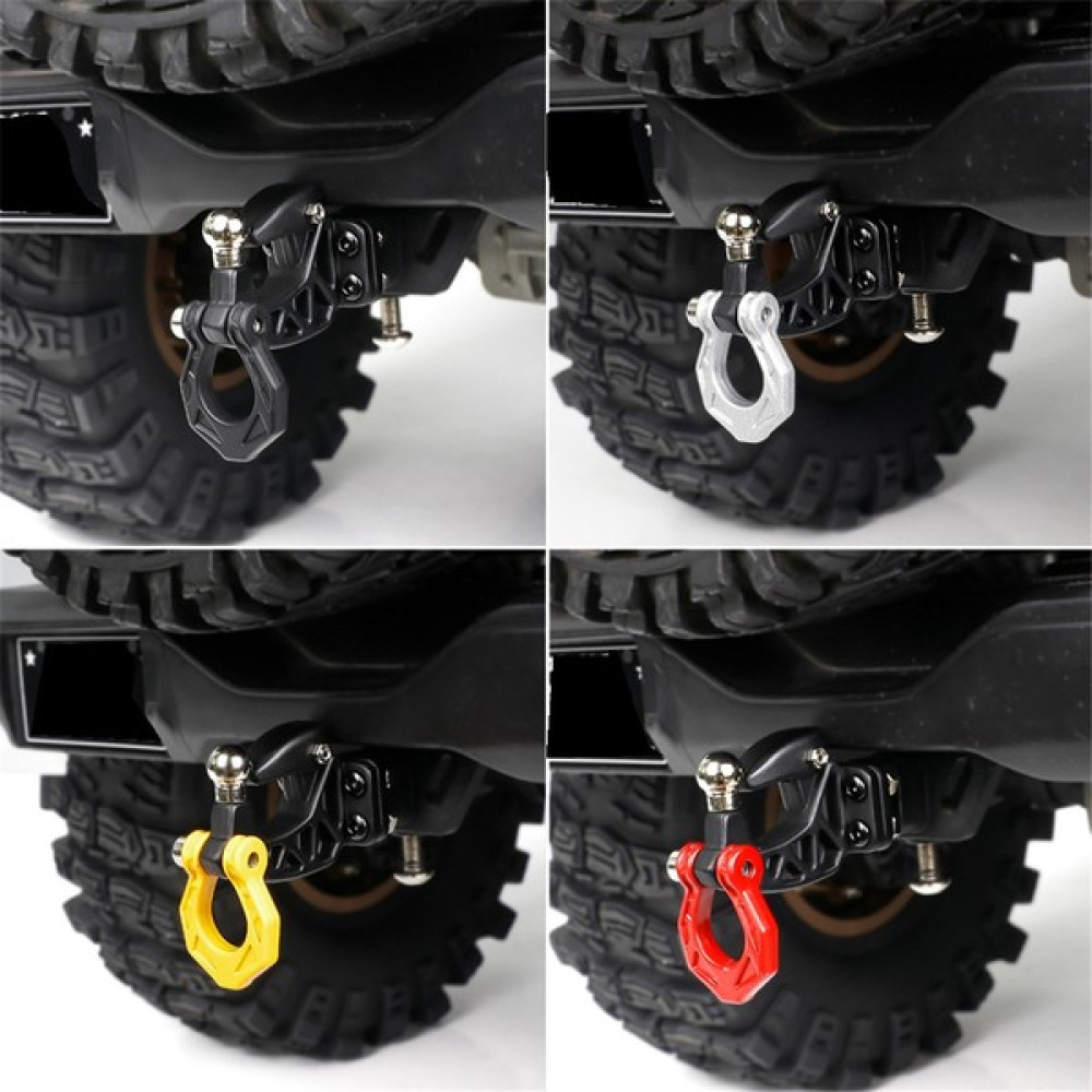 Metal Arka Tampon Çekme Römork Kancası Bırakma Bağlantı Parçası 1/8 1/10 Rc Paletli Araba Eksenel SCX10 Trx4 D90 Yükseltme Parçaları D (Yurt Dışından) - Siyah Oto Boyaları Fiyatı