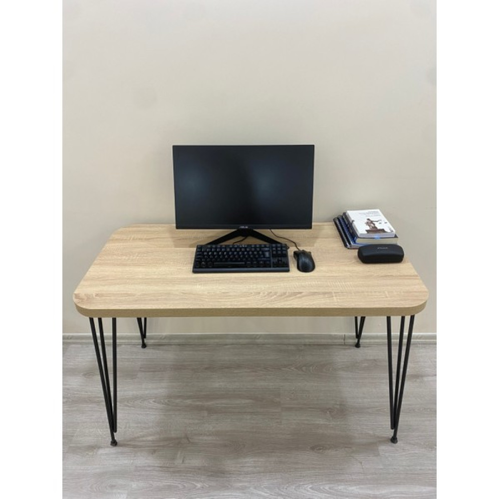 Metal Ayaklı 120X59 cm Sonomo Çalışma Masası Bilgisayar Masası Çalışma Masası Fiyatı