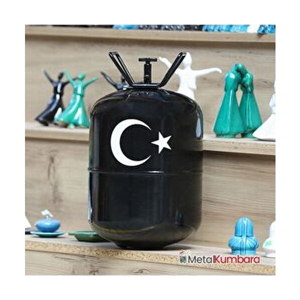 Metal Ayyıldız Açılmayan Kumbara (Siyah) Çocuklara Uygun Malzeme ile Yapılmış - Siyah Kumbara Fiyatı