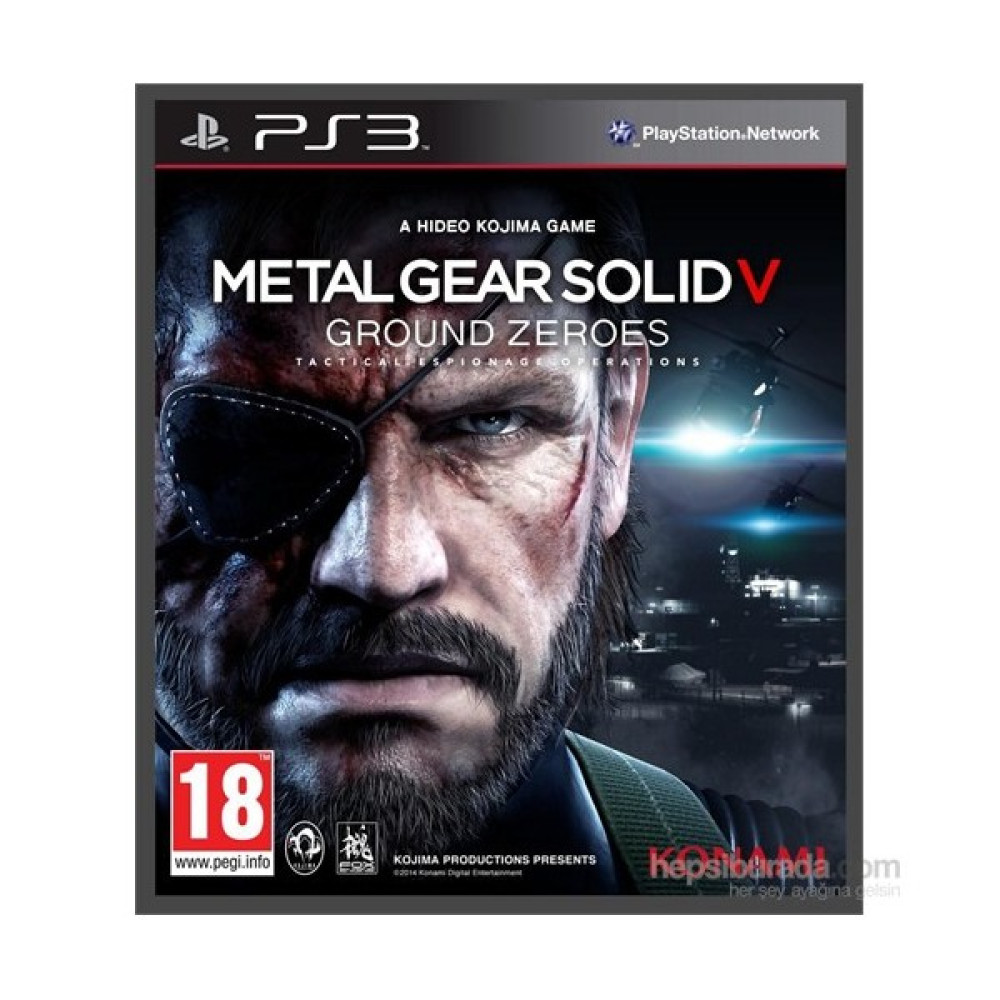 Metal Gear Solid V: Ground Zeroes PS3 PlayStation 2 - 3 Oyunları Fiyatı