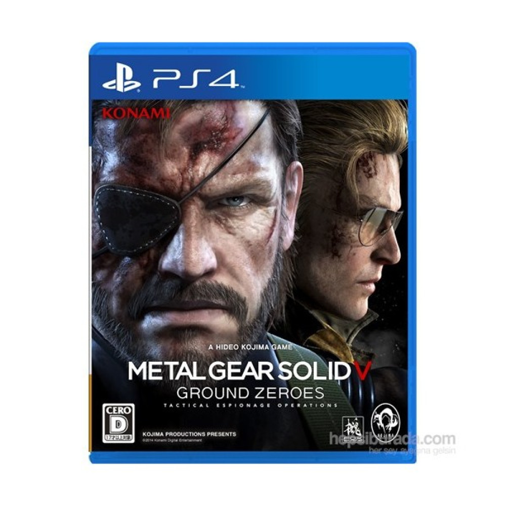 Metal Gear Solid V: Ground Zeroes PS4 Oto Boyaları Fiyatı
