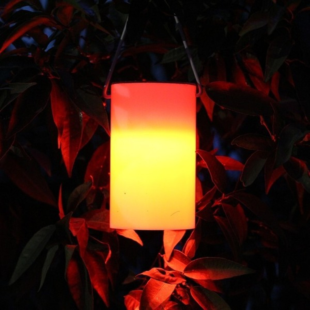 Metal Güneş Enerjili Solar Lamba Beyaz Masa Üstü, Ağaç Lambası, Fener Askılı Aydınlatma 9x15,5cm - Kırmızı Masa Lambası Fiyatı