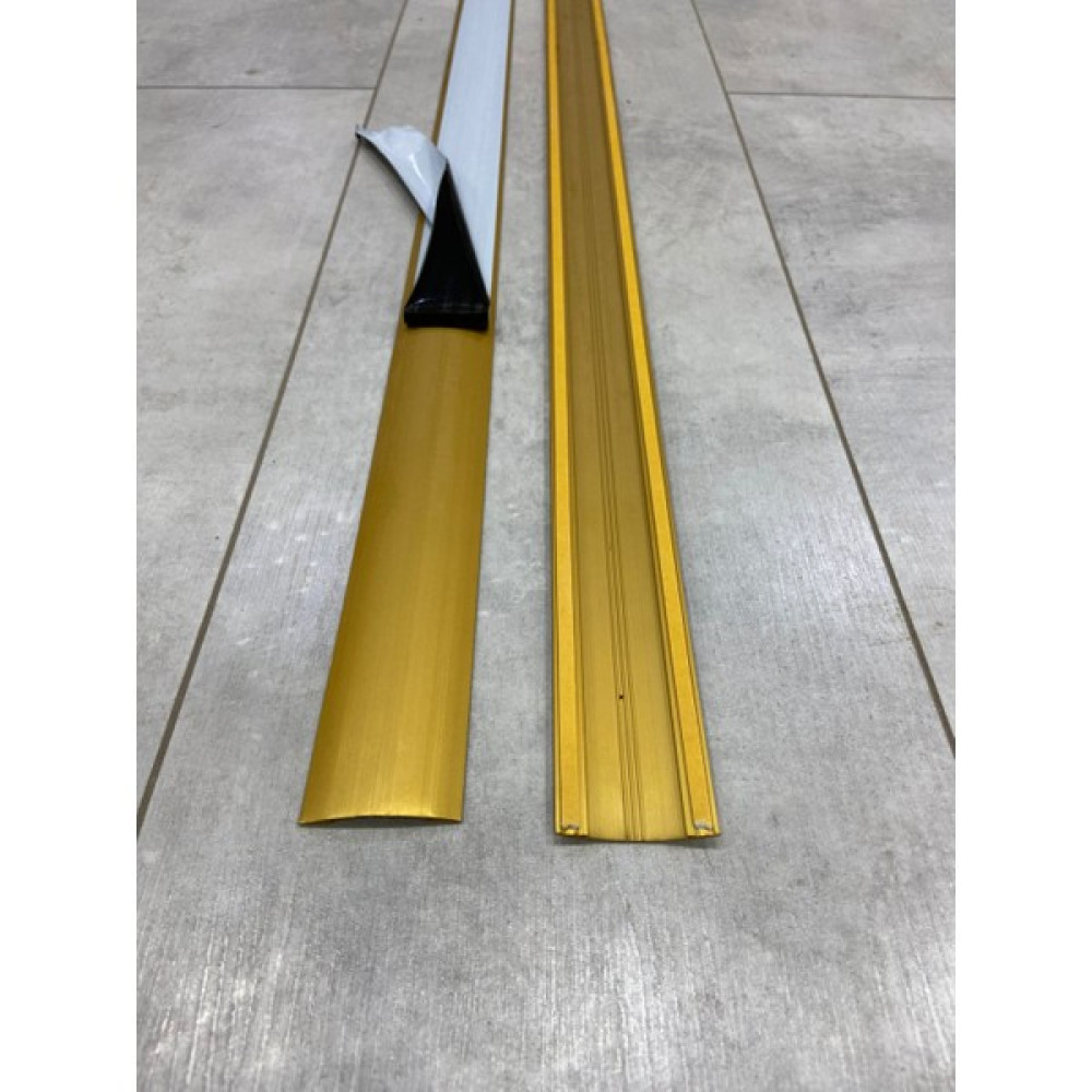 Metal Kapı Parke Kapı Altı Çıtası, Eşik Çıtası, Alüminyum,sarı, Altı Yapışkanlı, Kapı Eşik Profili - 80 - Sarı Nalburiye & Hırdavat Fiyatı
