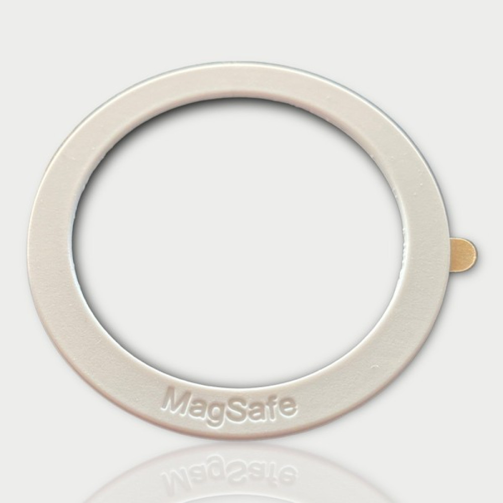 Metal Magsafe Telefon Kablosuz Şarj Tutucu - Beyaz Cep Telefonu Tutucu Fiyatı