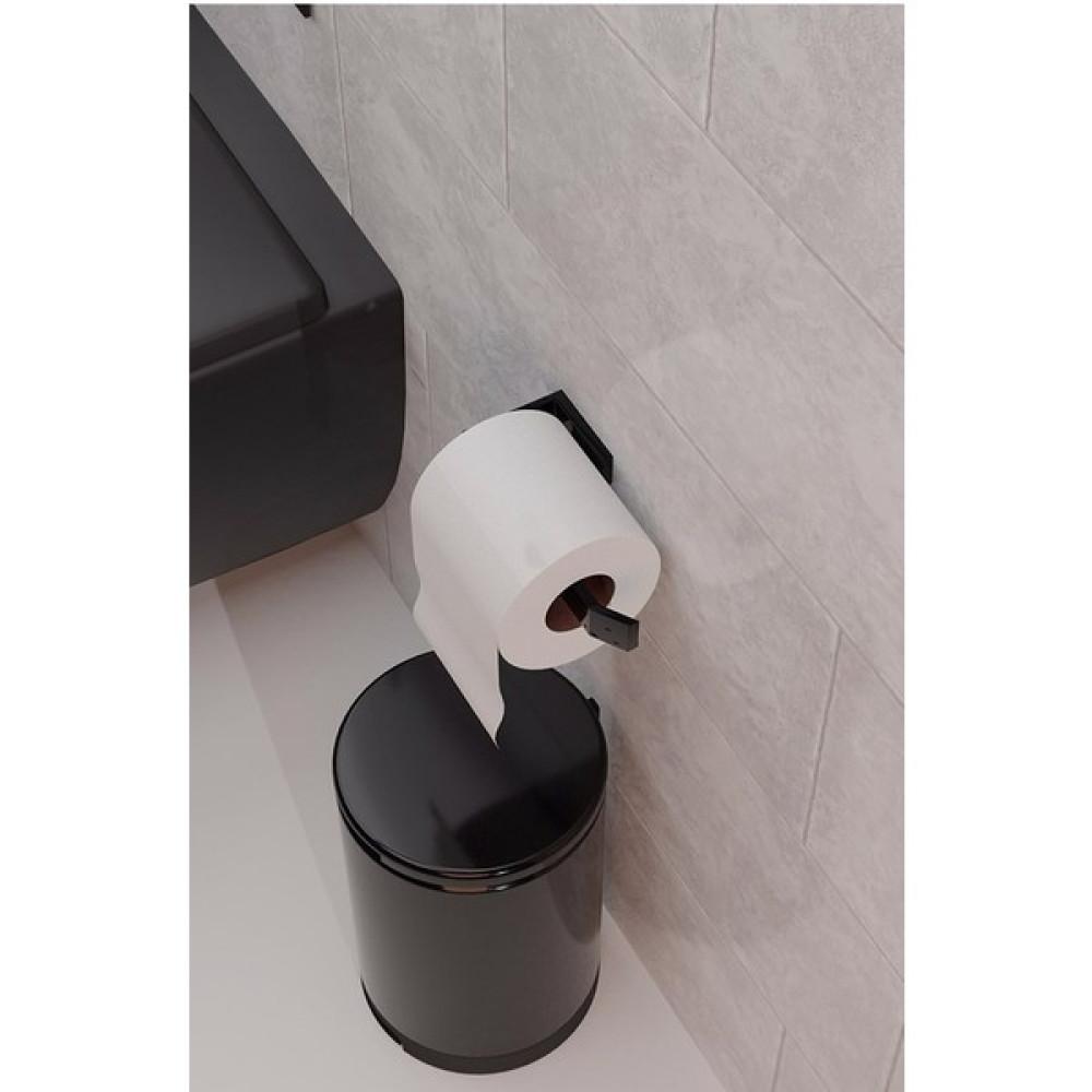 Metal Mat Siyah Wc Kağıtlık Tuvalet Kağıtlığı Tuvalet Kağıdı Askısı Yapışkanlı Tasarım Tuvalet Kağıtlığı Fiyatı