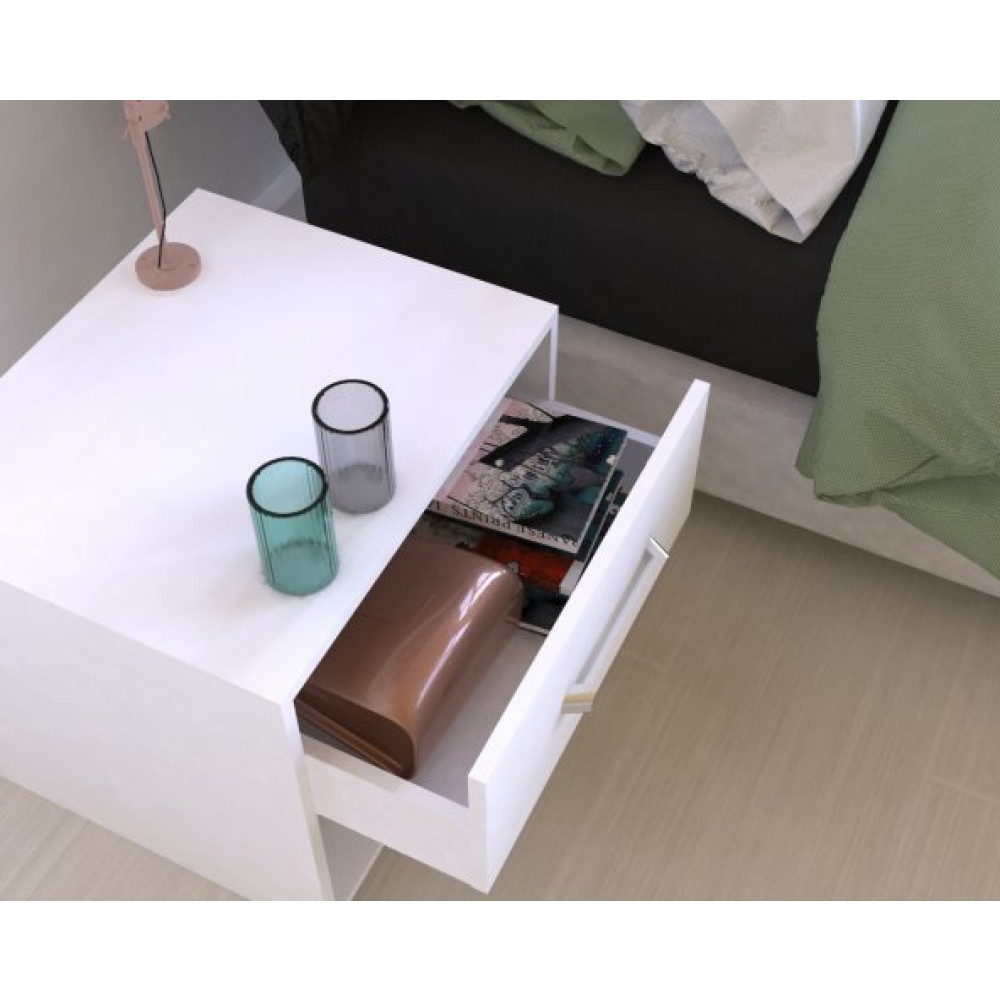 Metalia Gm 026 Beyaz Tek Cekmeceli Komidin Komidin & Şifonyer Fiyatı