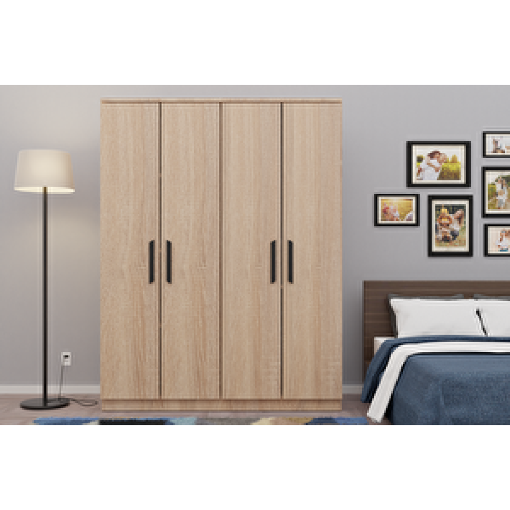 Metalia Gm 055 Hayal 4 Kapili Aynasiz Sonomo Gardirop Gardrop & Dolap Fiyatı