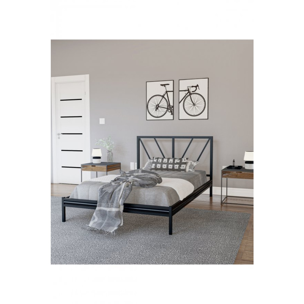 Metalia Gm 228 Gozde Siyah Dublex Tek Kisilik Karyola 90X190 Oda Mobilyası Takımı Fiyatı