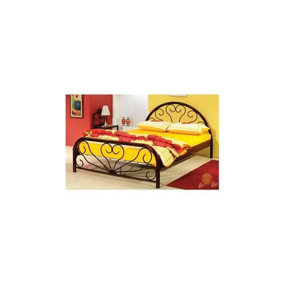 Metalia GM103 Baby Bordo 150x200 cm Çift Kişilik Metal Karyola Karyola Fiyatı