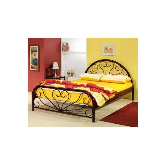 Metalia GM103 Baby Bordo 150x200 cm Çift Kişilik Metal Karyola