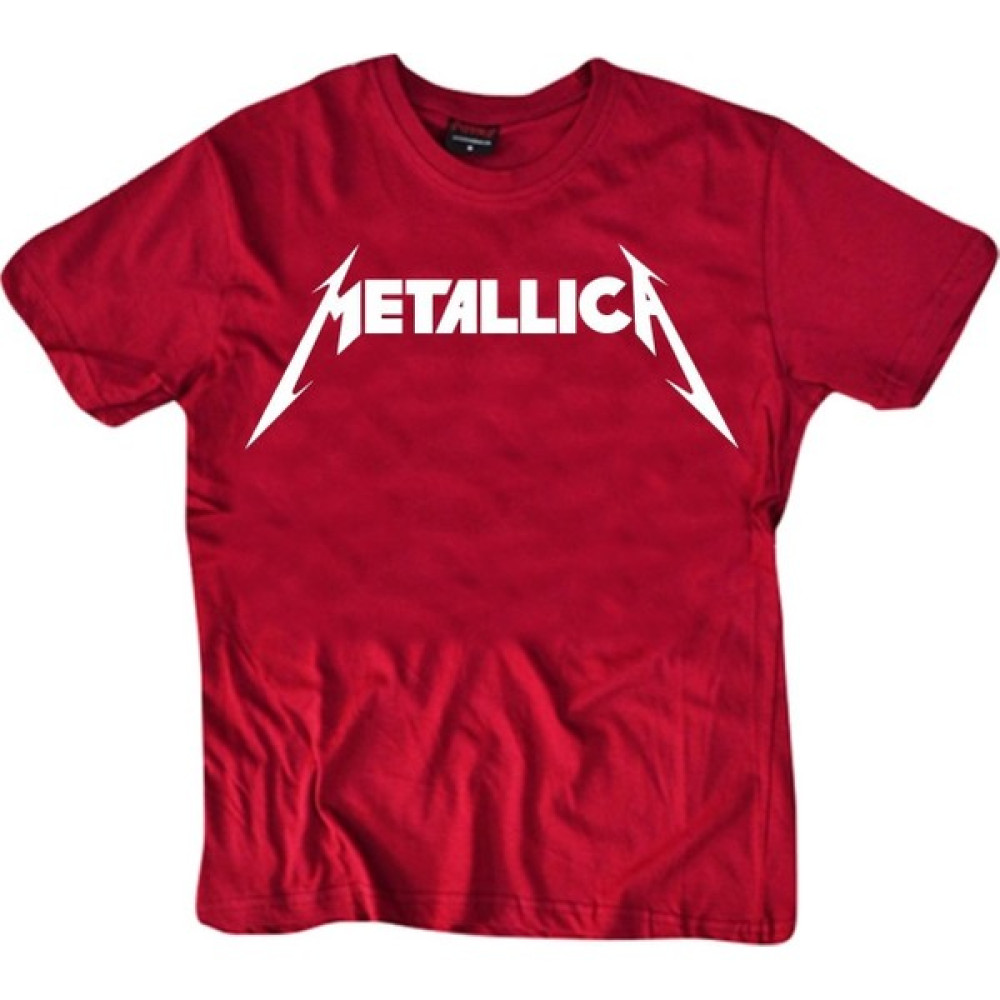 Metallica Baskılı T-Shirt Erkek T-shirt Fiyatı