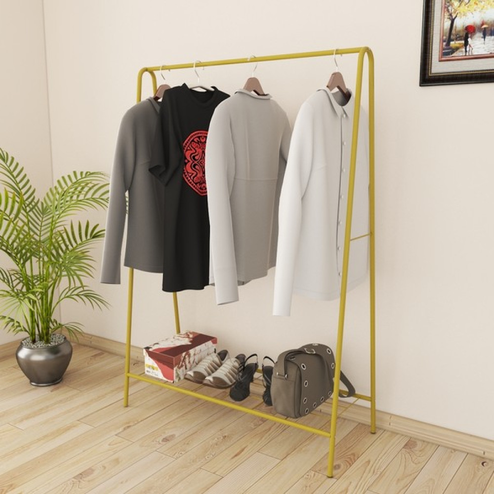 Metallica Concept Oval Telli Gold Butik Elbise Askılığı Konfeksiyon Askılık Havluluk Fiyatı