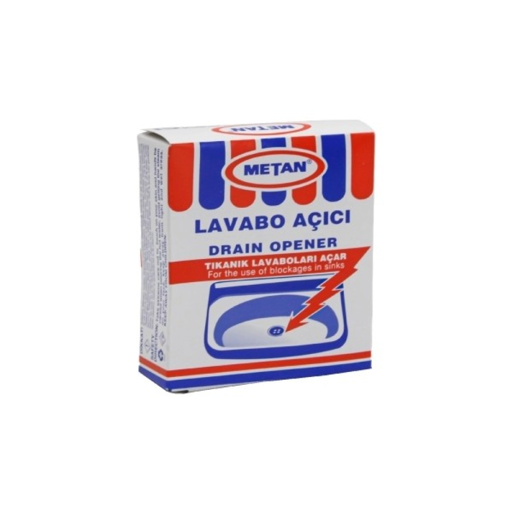 Metan Lavabo Açıcı Toz 2 Adet - 40 gr Temizlik Malzemeleri Fiyatı