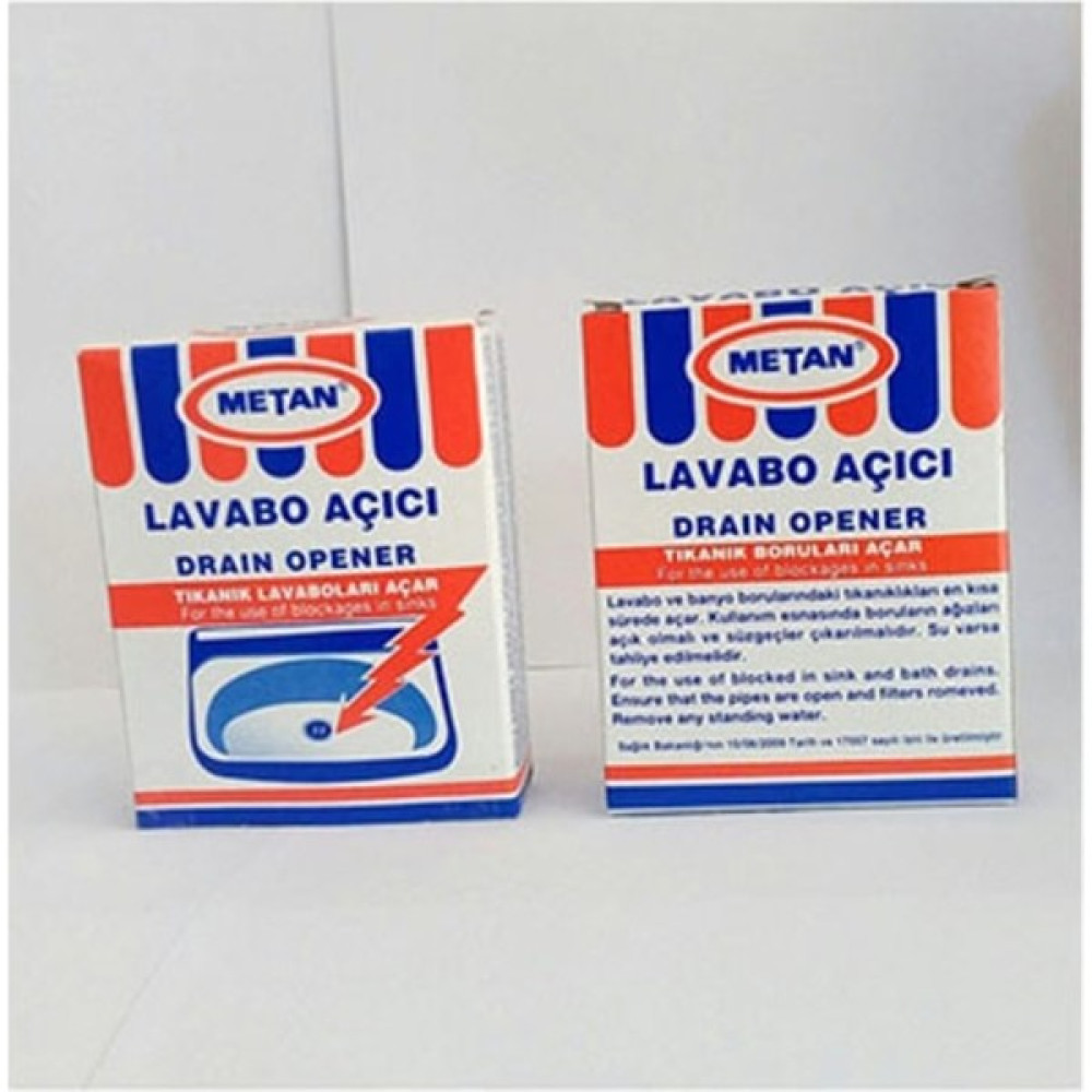 Metan mt Lavabo Açıcı 40 Gr-2'li Lavabo Fiyatı