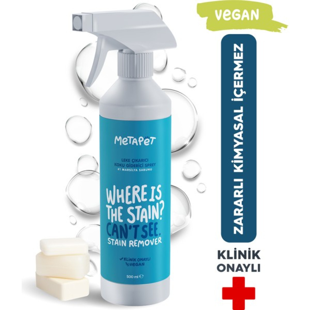 Metapet Beyaz Sabun Esanslı, Kedi Idrar ve Çişi Koku Giderici, İşaretleme Kokusu ve Tuvalet Lekelerini Çıkarıcı Sprey, 500 ml Evcil Hayvan Ürünleri Fiyatı