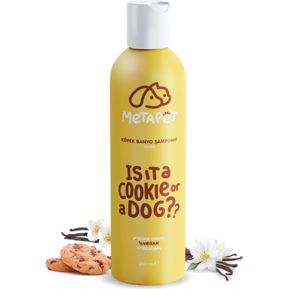 Metapet Doğal Köpek Şampuanı, Hassas Ciltli Yavrulara Uygun, Organik Koku Giderici, Özel BAKIM-250 Ml. Doğal Vanilya Cookie Esanslı Evcil Hayvan Ürünleri Fiyatı