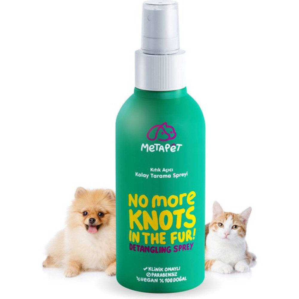 Metapet Kedi Kıtık Açıcı, Kolay Tarama Spreyi, Tüy Dökülmesi Karşıtı ve Önleyici, Tüy Sağlığı Bakımı için, 150 ml Evcil Hayvan Ürünleri Fiyatı