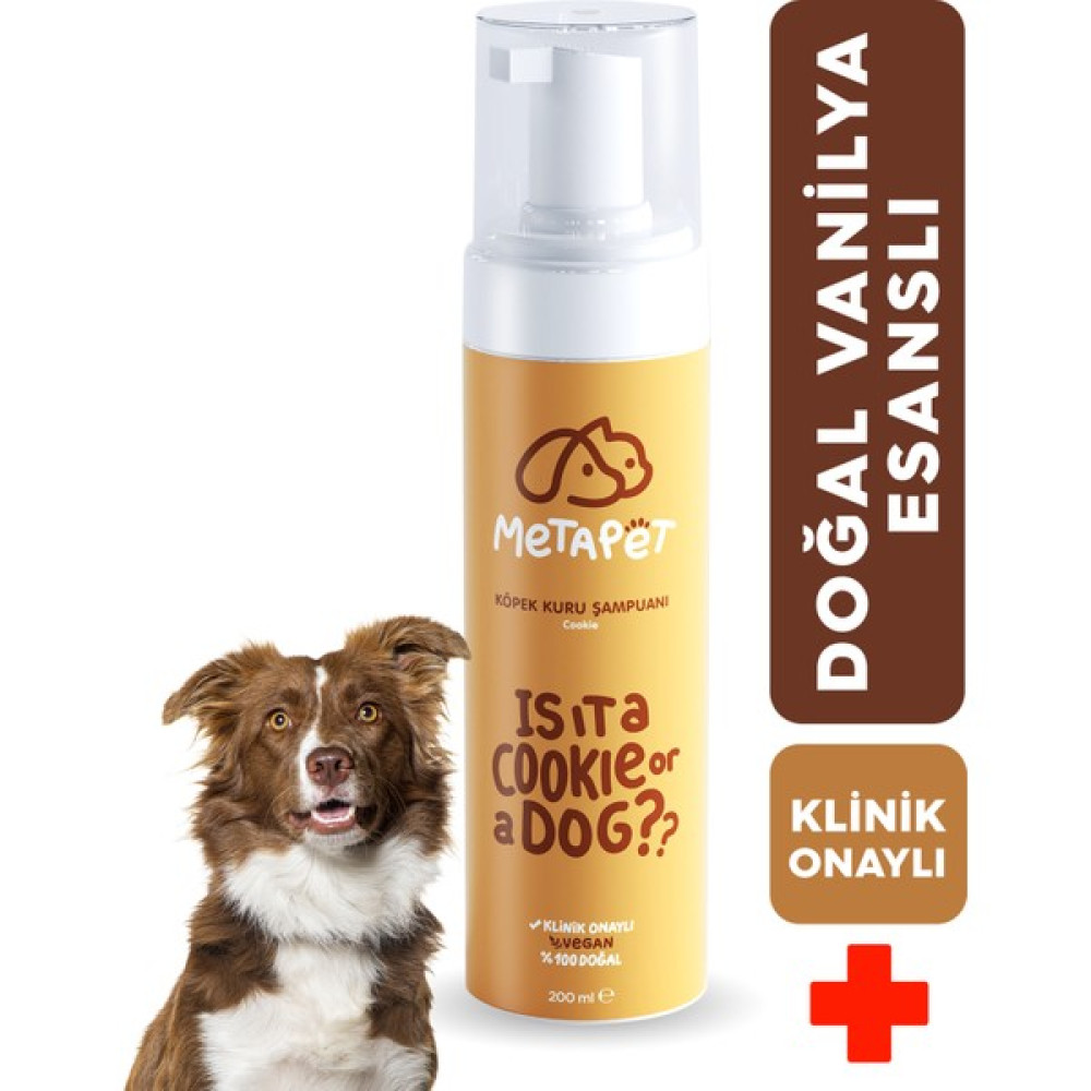 Metapet Vanilya Kokulu Doğal Köpek Kuru Şampuanı, Organik Ve Koku Giderici Içerik, Yavrulara Uygun Evcil Hayvan Ürünleri Fiyatı