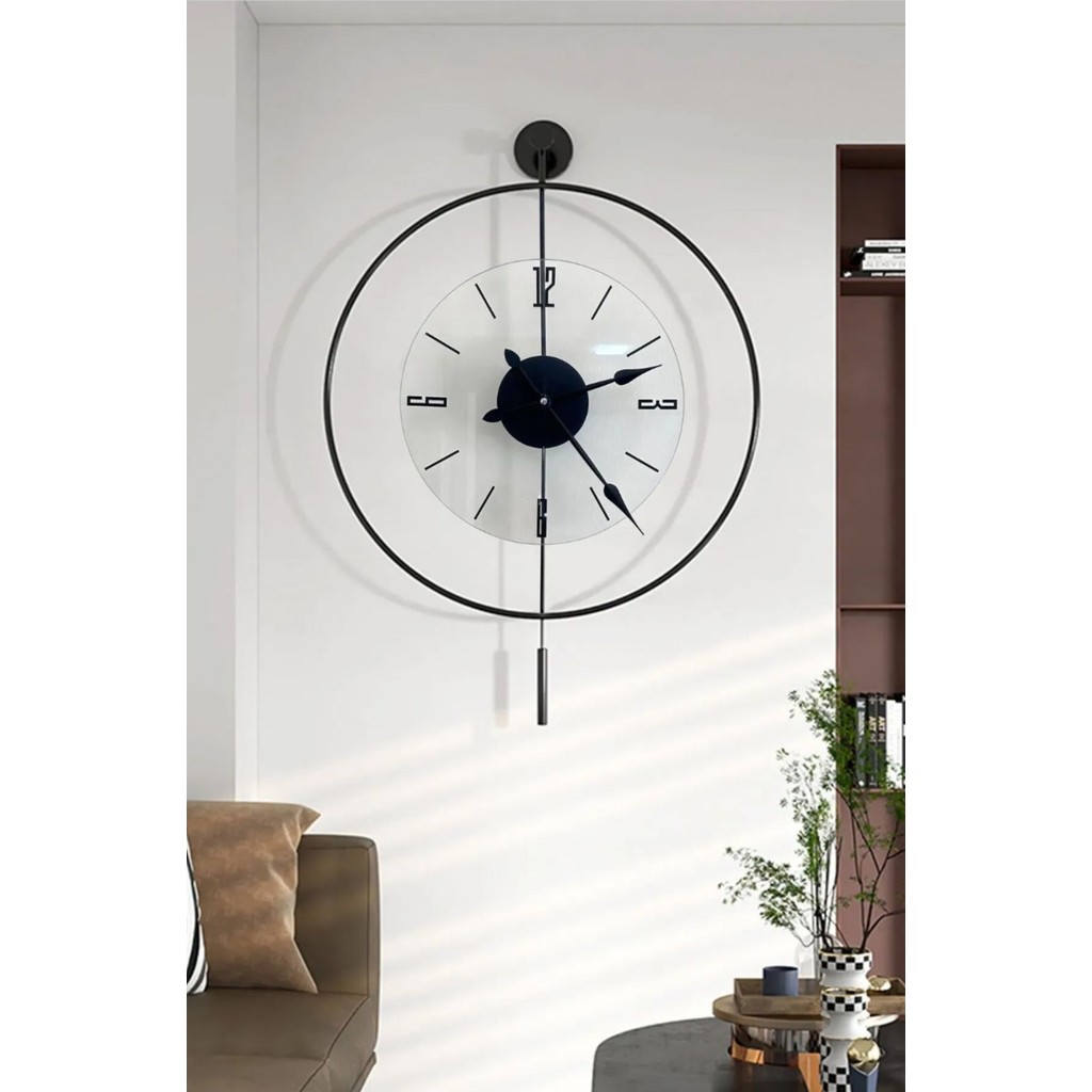 MetaQuartz Aksesuar(Büyük Boy - 50*75 cm)Mat Siyah Luxry (Özel TEMPERLİ Cam)Metal Dekoratif Lüx Duvar Saati - 50 x 75 cm Cep Telefonu Ekran Koruyucusu Fiyatı